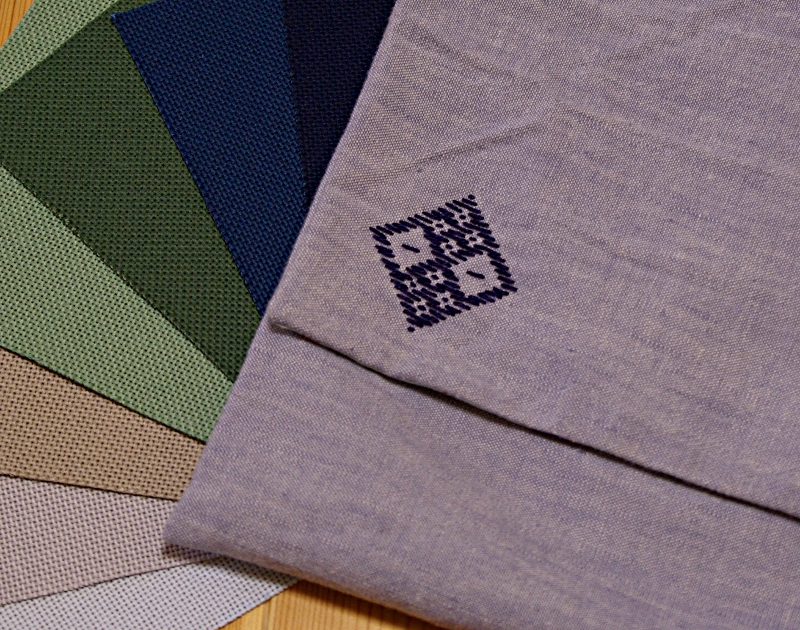 抜きキャンバスを使ったこぎん刺しとコングレス