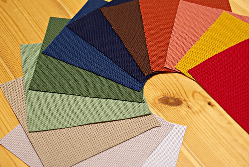 こぎん刺しの布、コングレスの写真