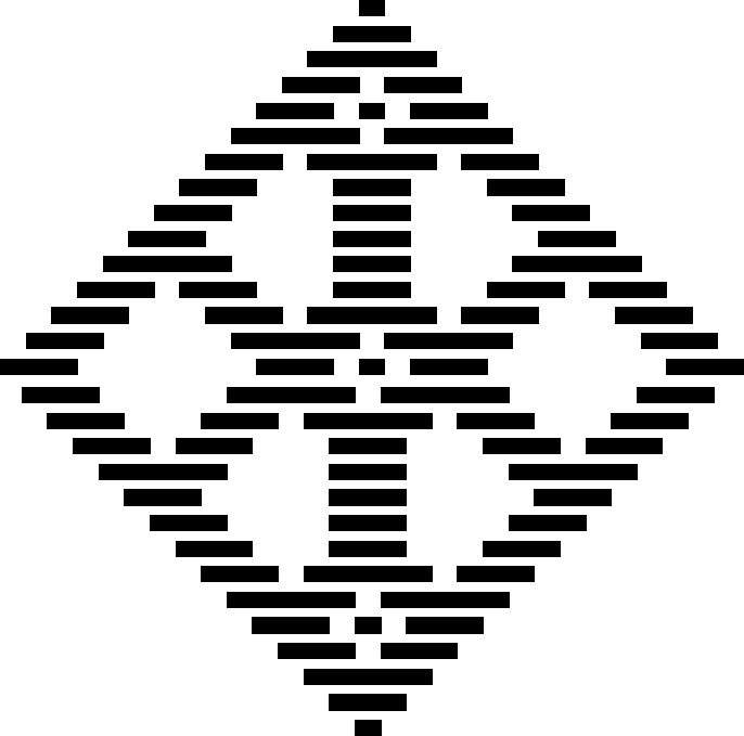 猫の足跡というこぎん刺しの図案