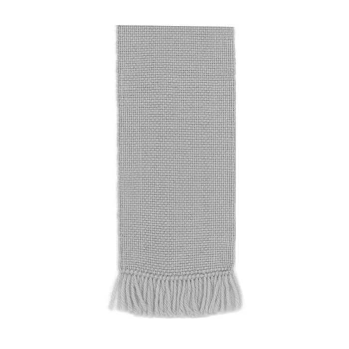 こぎん刺しのネクタイ生地(グレイ)