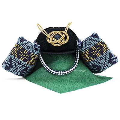 こぎん刺しの兜 ゴールド